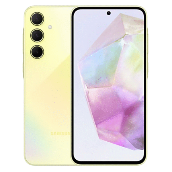 SAMSUNG Smartphone A35 Awesome Lemon 6.6" Octa Core 8Go 256Go Android 5G DS 13Mpx50Mpx8Mpx5Mpx 12M